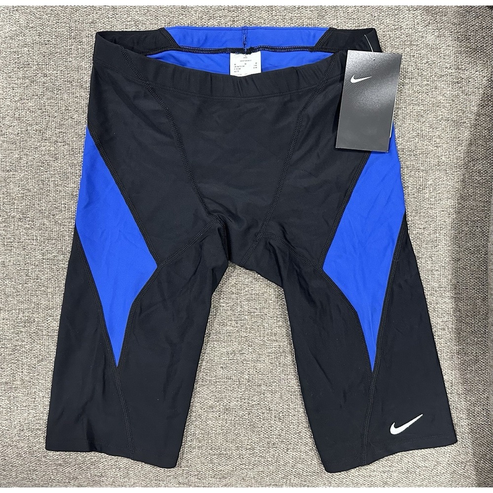 NIKE NX PERFORMANCE SWIMWEAR JAMMER VICTORY COLOR BLOCK NESS4039 - 494 SIZE 30